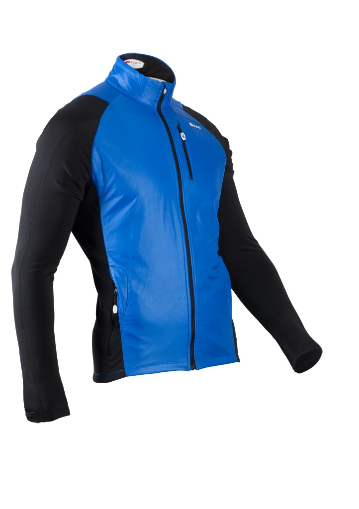 Куртка Sugoi ALPHA HYBRID, мужская, true blue/black сине-черная, XL фото 