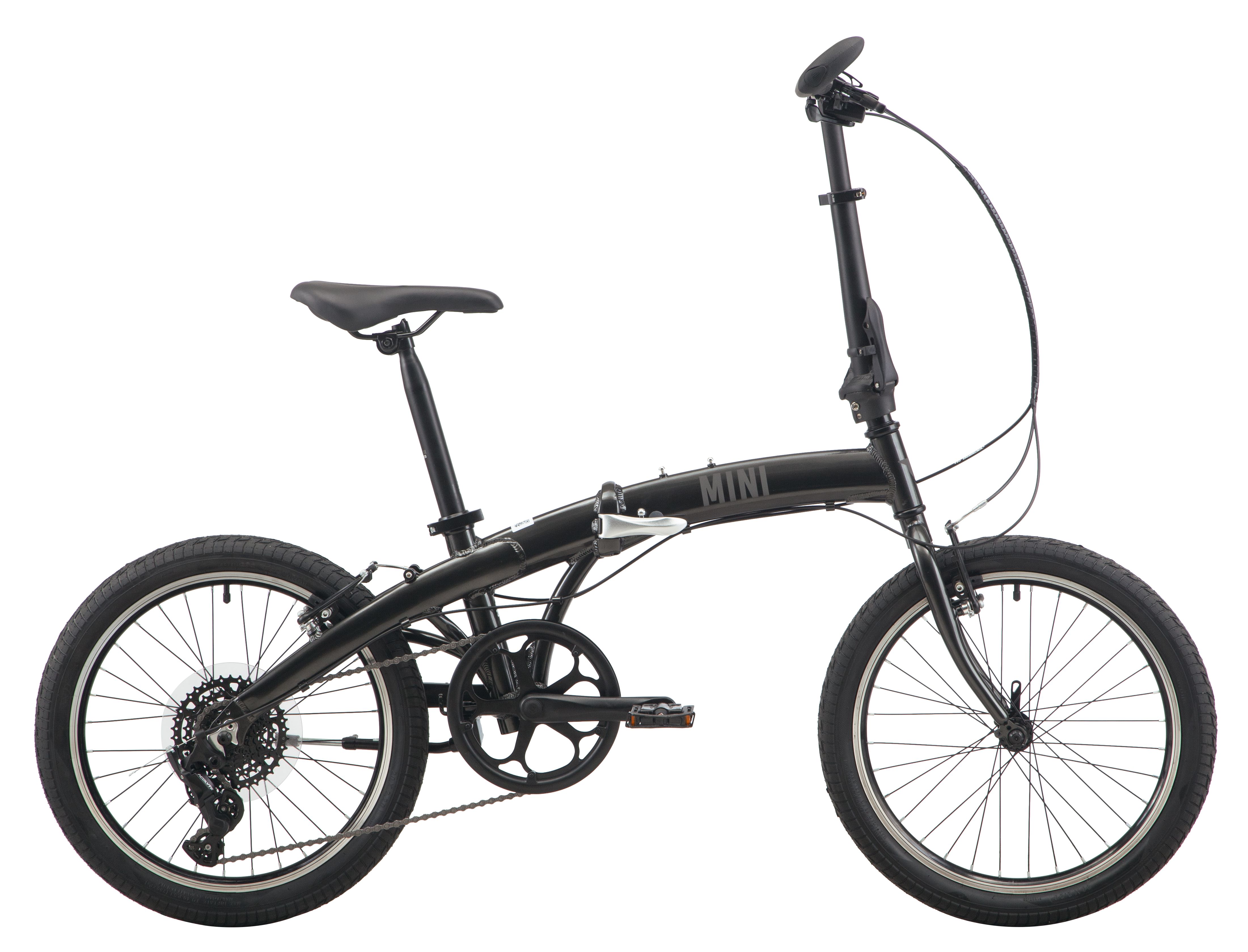 Велосипед 20" Pride MINI 8 2024 темно-сірий фото 