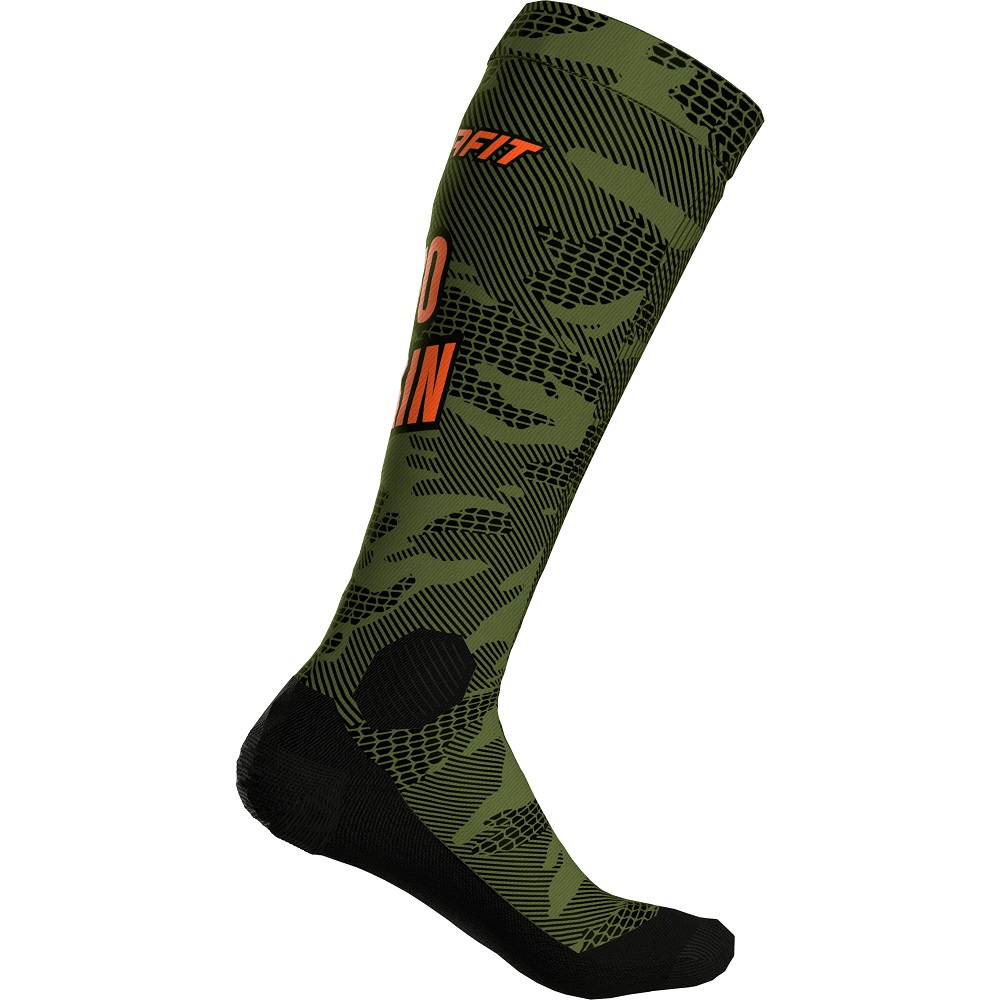 Шкарпетки Dynafit FT GRAPHIC SK 71613 5891, розмір 43-46, зелені