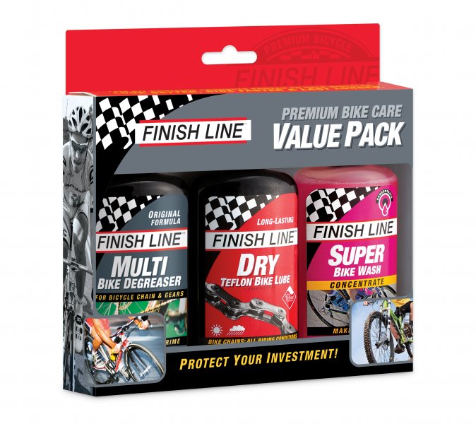Набір Finish Line Premium Bike Care Value Pack - Dry фото 
