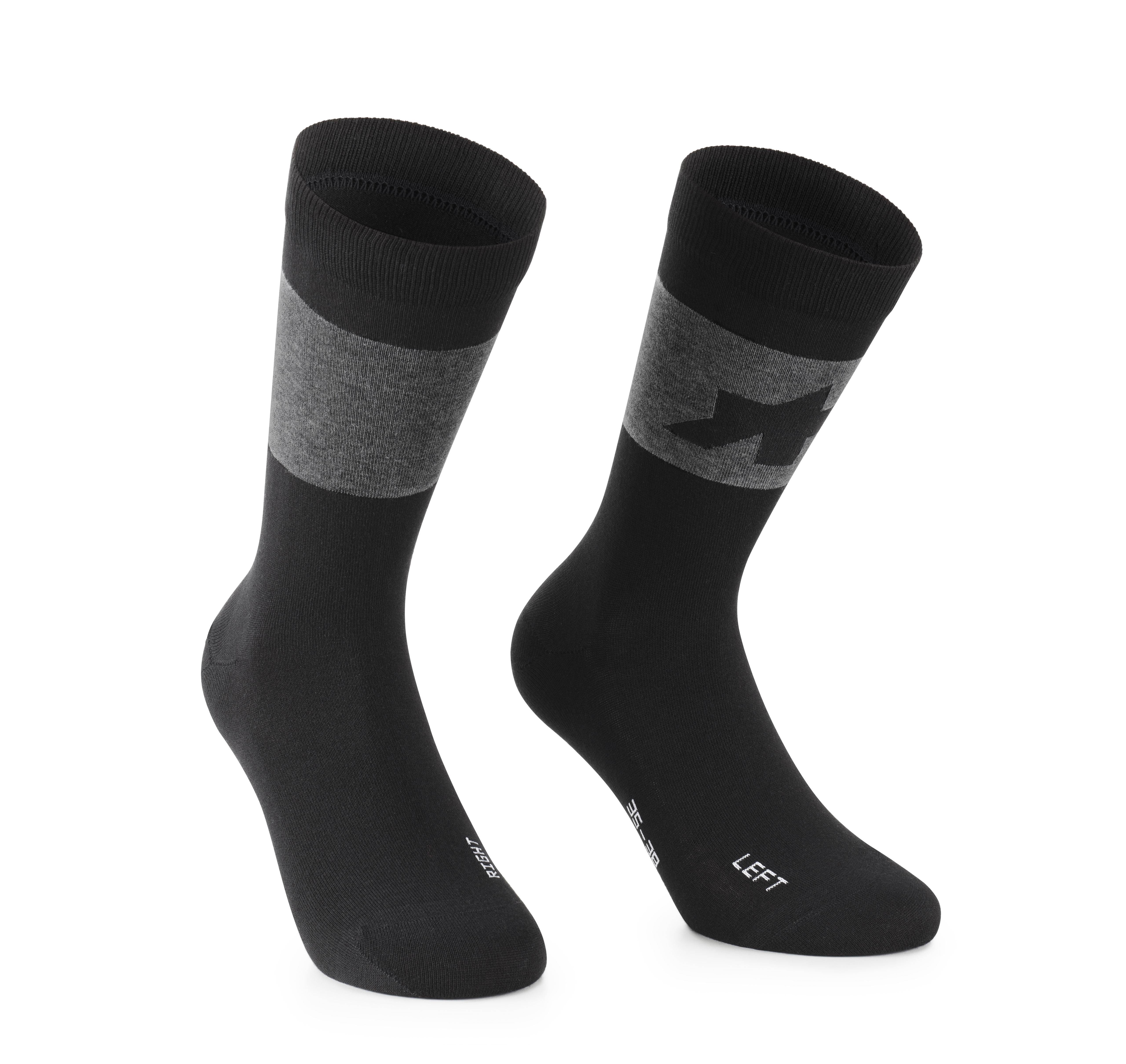 Носки ASSOS Signature Socks Evo, мужские, черные, I/40-43