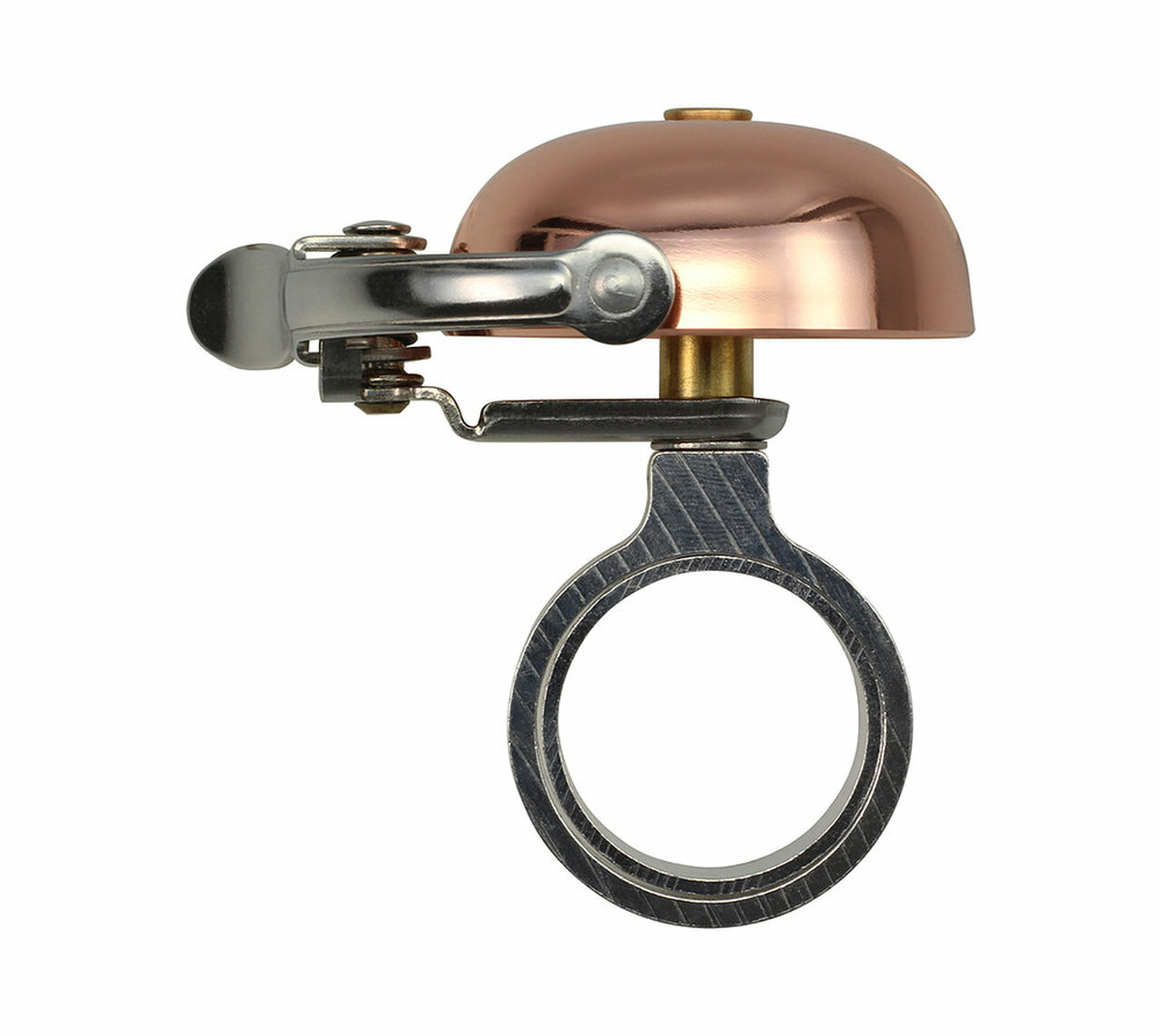 Дзвінок CRANE Mini Suzu, Copper, 45 мм, латунь, спейсер фото 