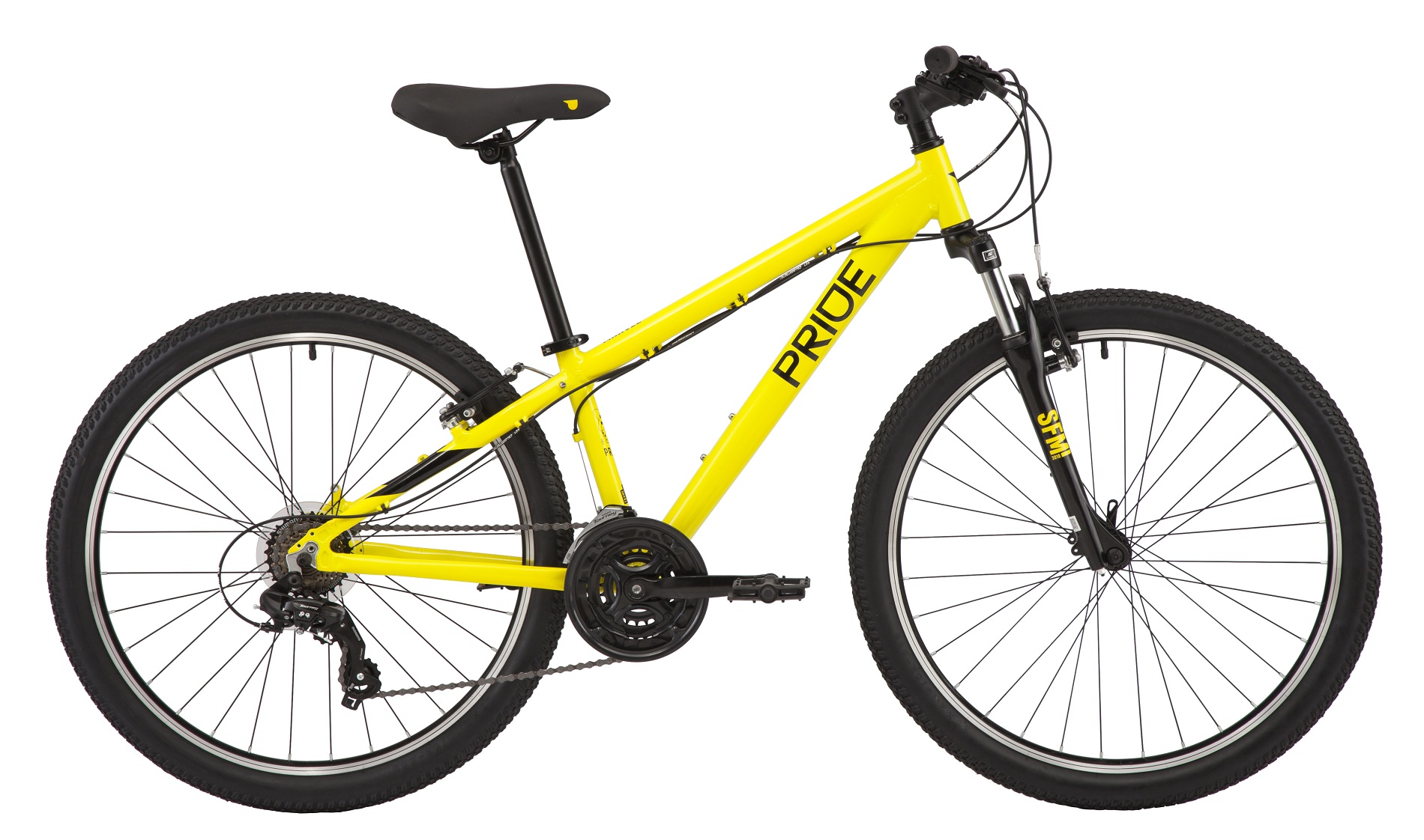 Велосипед 26" Pride MARVEL 6.1 рама - S 2021 желтый