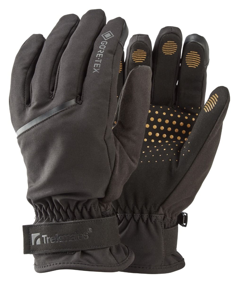 Перчатки Trekmates Friktion Gore Tex Grip Glove TM 004543 Black, размер S, черные