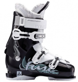 Гірськолижні черевики Fischer Fuze W 8 Vacuum CF чер./Бел Розмір 25,0 фото 