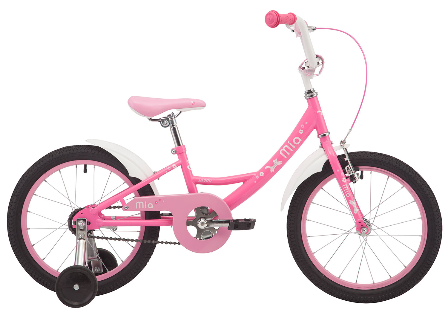 Велосипед 18" Pride MIA 18 розовый 2019