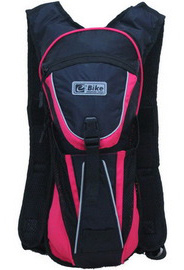 Рюкзак E-Bike K12725, чорно-рожевий фото 